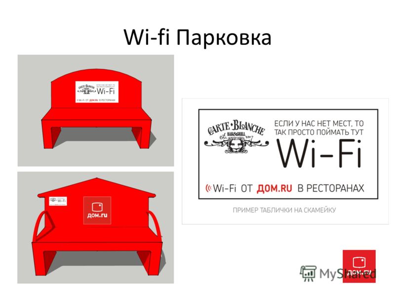 Wi-fi Парковка