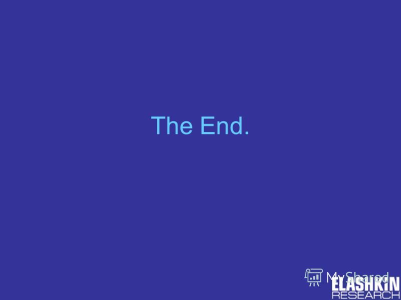 The End.