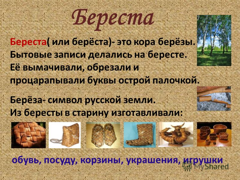 Стих про береста Стих про береста