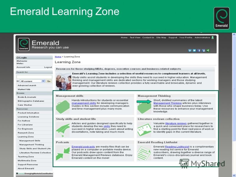 Emerald Learning Zone