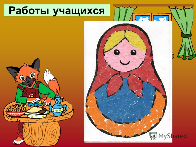 Художественная аппликация из ткани Художественная аппликация из ткани