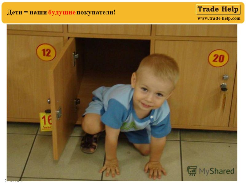 www.trade-help.com 29.06.2012 Дети = наши будущие покупатели!