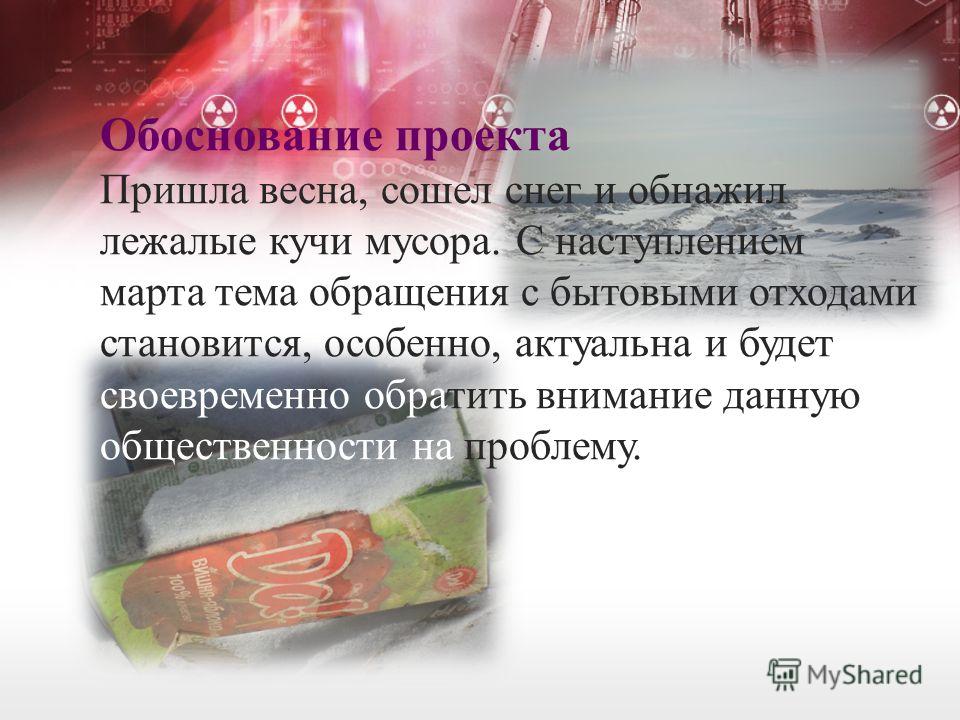 Индивидуальный проект проблема мусора