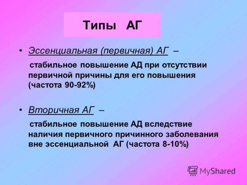 Повышение артериального давления при возбуждении