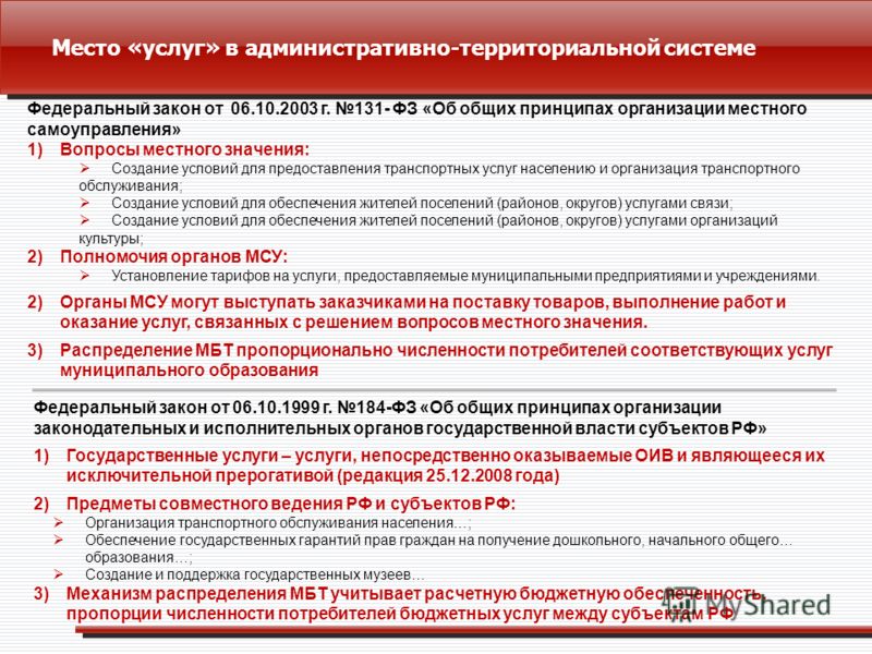 Проект о местном самоуправлении
