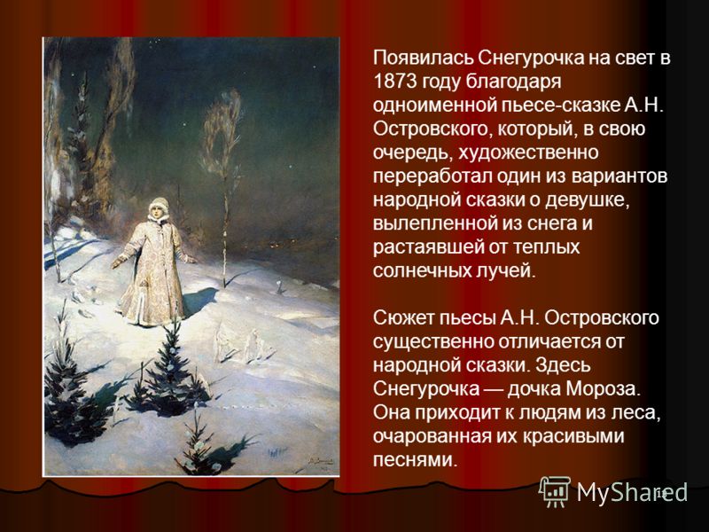 Цитаты из пьесы островского снегурочка Цитаты из пьесы островского снегурочка