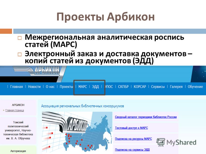 Самый большой по числу участников проект арбикон