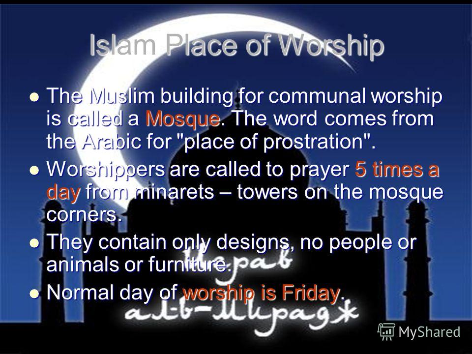 place of humanity in islam Prayer is one of the central elements of islamic practice and worship indeed, it is the second of the five pillars of islam and, along with the testimony of faith, the pilgrimage to mecca, fasting the month of ramadan and paying the poor tax, forms the essential framework of religious life for muslims. place of humanity in islam Prayer is one of the central elements of islamic practice and worship indeed, it is the second of the five pillars of islam and, along with the testimony of faith, the pilgrimage to mecca, fasting the month of ramadan and paying the poor tax, forms the essential framework of religious life for muslims.