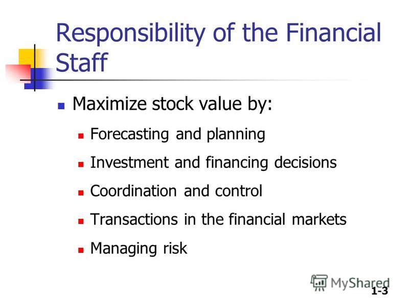what are the perspectives and responsibilities of the financial management staff Staffing in nursing management the impact on financial cost, retention, productivity sample job description of a staff nurse. what are the perspectives and responsibilities of the financial management staff Staffing in nursing management the impact on financial cost, retention, productivity sample job description of a staff nurse.