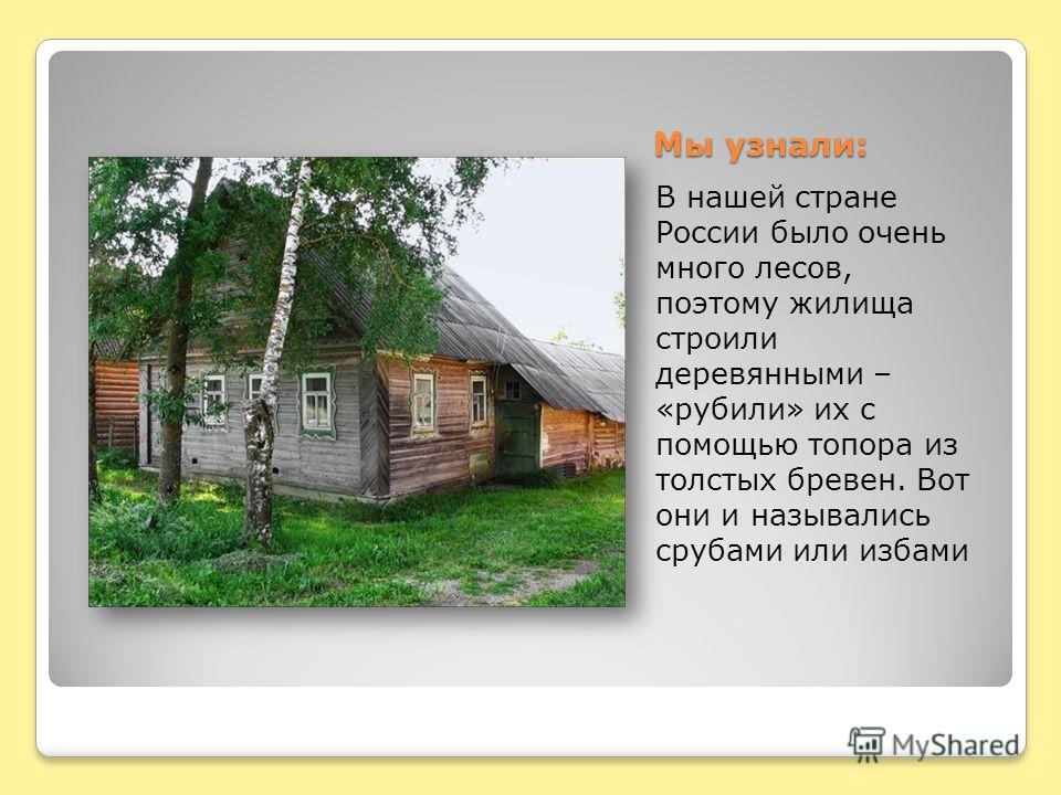 Пословицы поговорки о русской избе Пословицы поговорки о русской избе