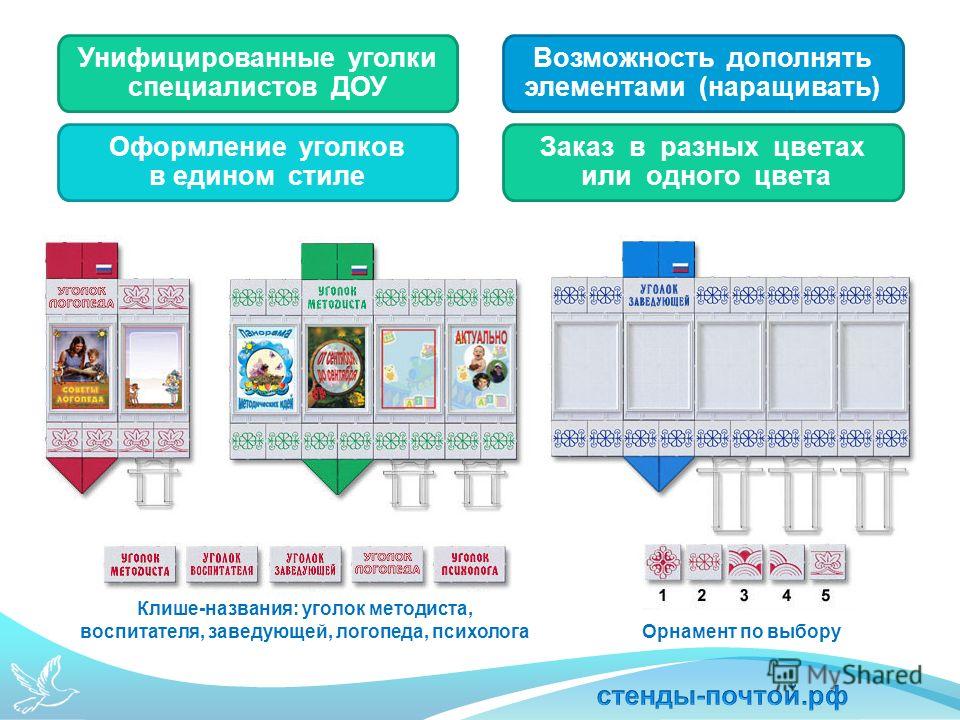 Уголки Безопасности Для Доу