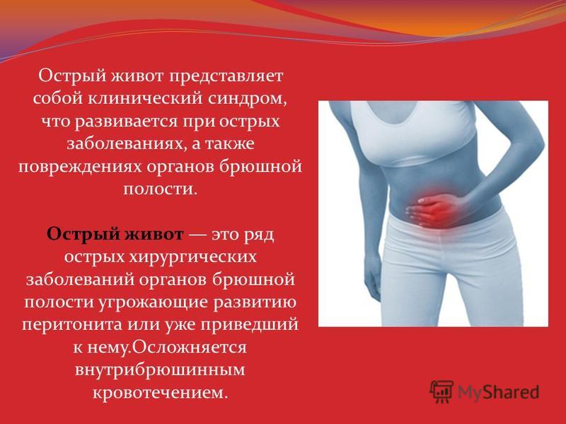 Симптом промптова в гинекологии
