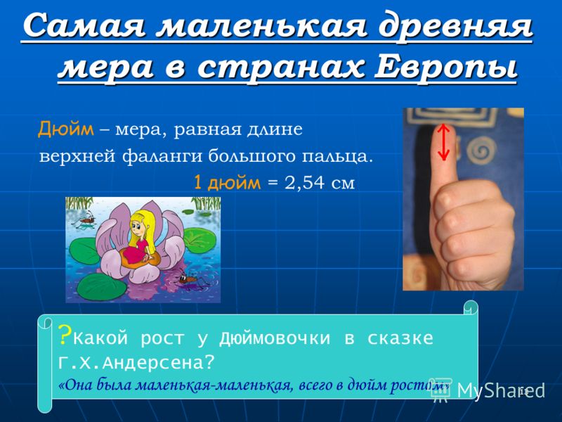 1 ДЮЙМ РАВНО СМ 1 дюйм равно см: