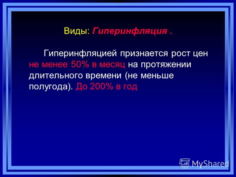 Доклад: Инфляция в России и формы ее проявления 2