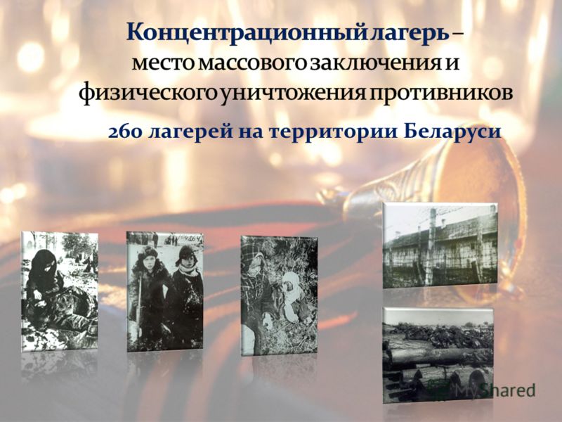 260 лагерей на территории Беларуси