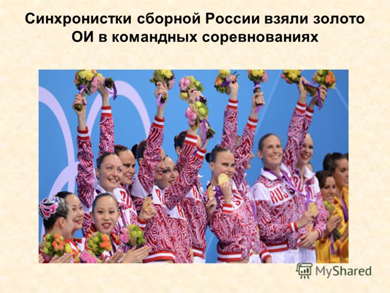 Синхронистки сборной России взяли золото ОИ в командных соревнованиях