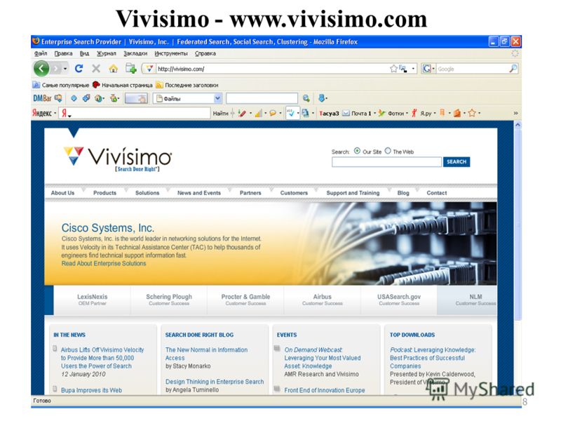 58 Vivisimo - www.vivisimo.com