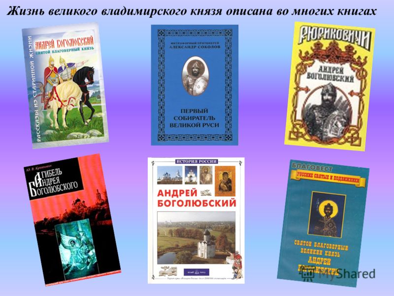 Жизнь великого владимирского князя описана во многих книгах