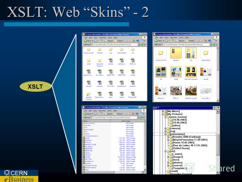 CERN e – Business XSLT: Web Skins - 2 XSLT