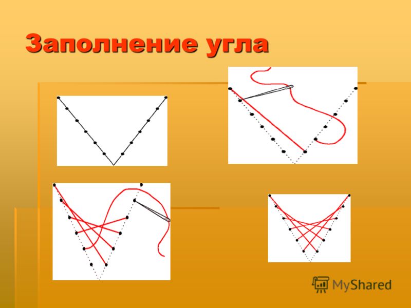 Изонить схемы с углами Изонить схемы с углами