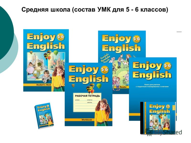 Скачать обучающая программа у учебнику enjoy english 5-6 класс