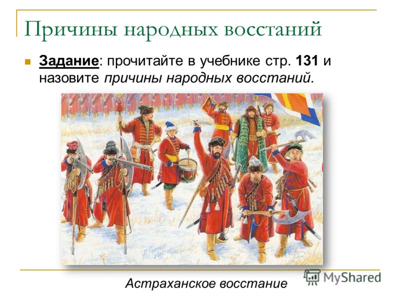 Народные Движения В 17 Веке Презентация 7 Класс Торкунов