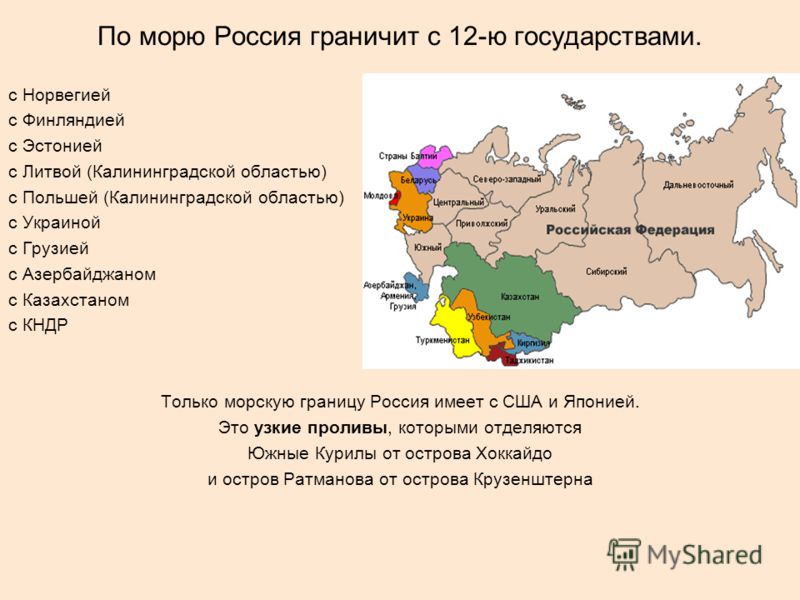 Где находятся границы россии Где находятся границы россии