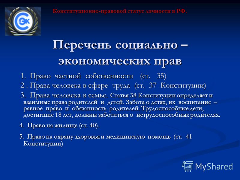 Правовой статус человека и гражданина план