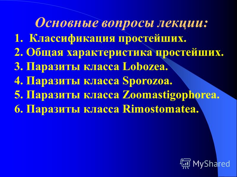 классификация паразитов человека классификация паразитов человека