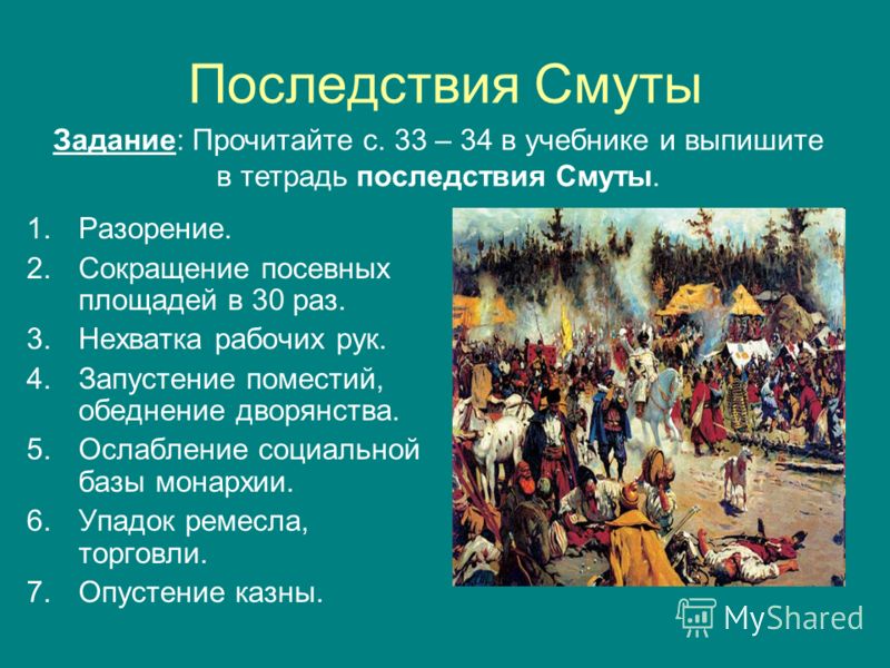 Урок истории россии в 7 классе новые явления в экономике