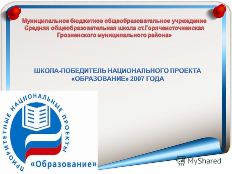 Конкурсы нацпроекта образование Конкурсы нацпроекта образование
