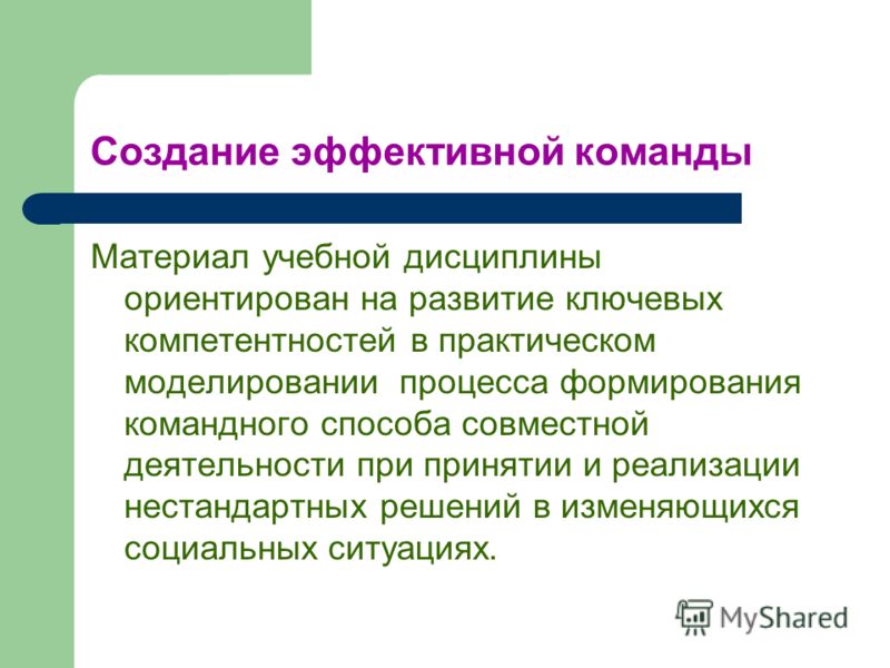 Методы Формирования И Управления Командой Курсовая Методы Формирования И Управления Командой Курсовая