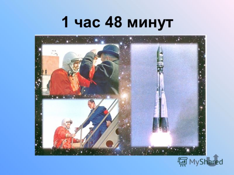 Сколько времени был в космосе корабль Ю.А. Гагарина?