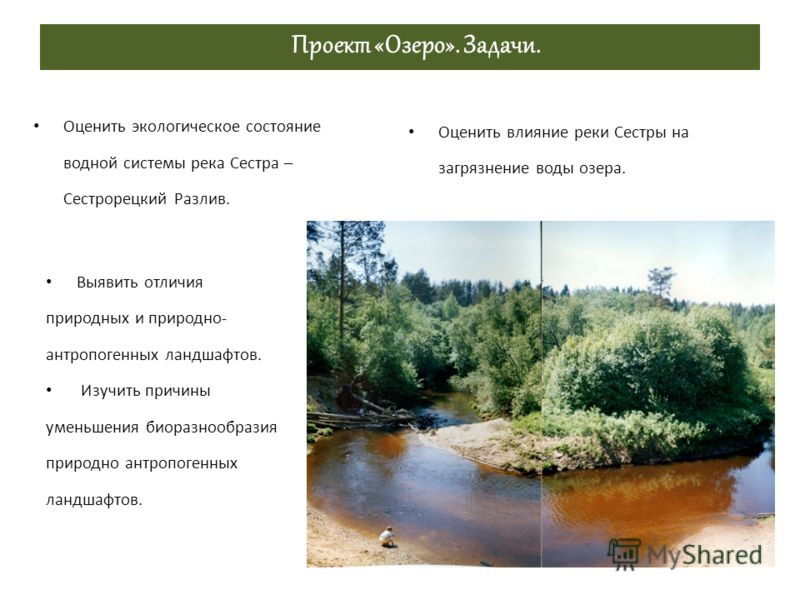 Цель проекта озеро байкал