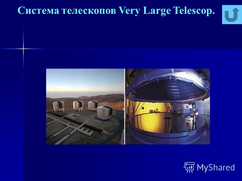 Система телескопов Very Large Telescop.