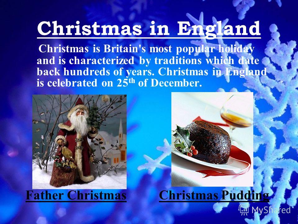 Презентация Holidays In England