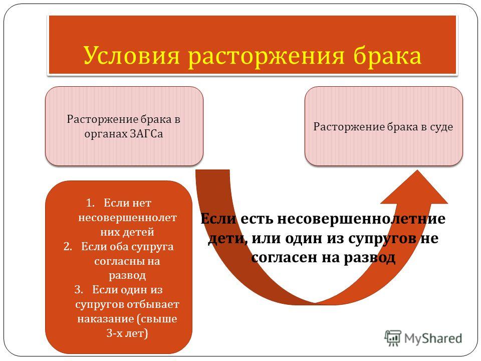 вместе расторжение брака в органах загса статья городе было