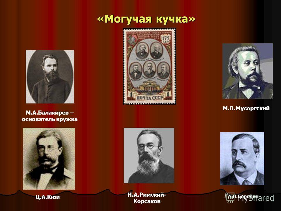 Бородин могучая кучка