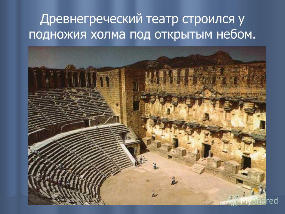 Реферат: Развитие театра в России
