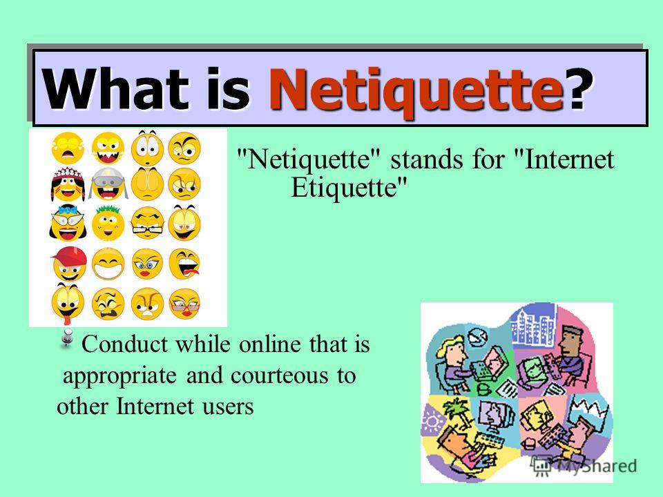 define netiquette define netiquette