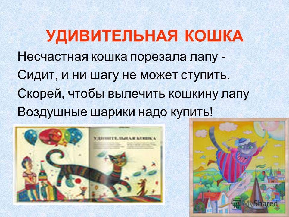 Стих удивительный кошка Стих удивительный кошка