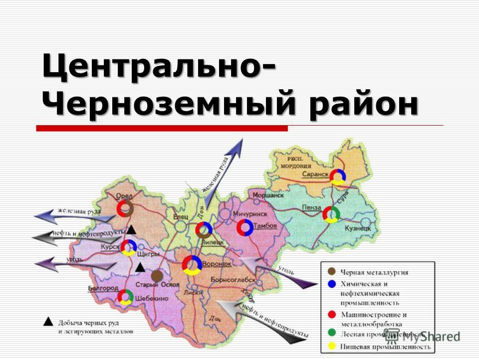 Реферат: Центральный район России