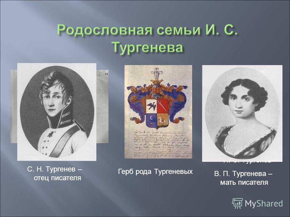 Тургенев Презентация