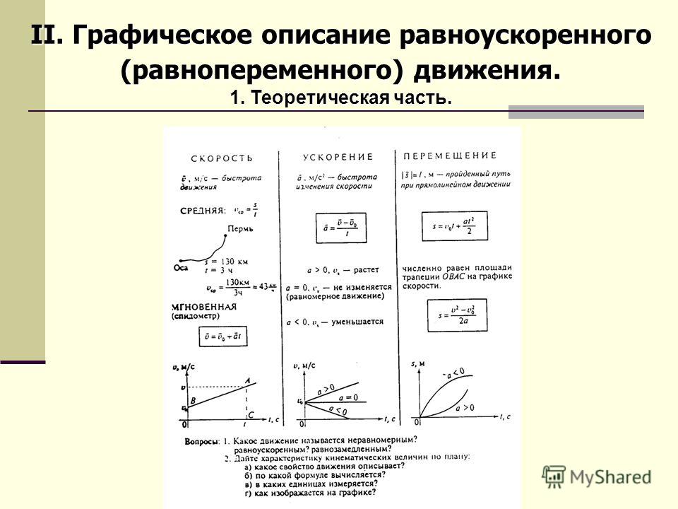 Презентация - Равнопеременное движение (26 слайдов)