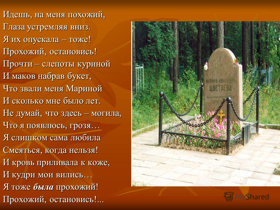 Стих идешь на меня похожий Стих идешь на меня похожий