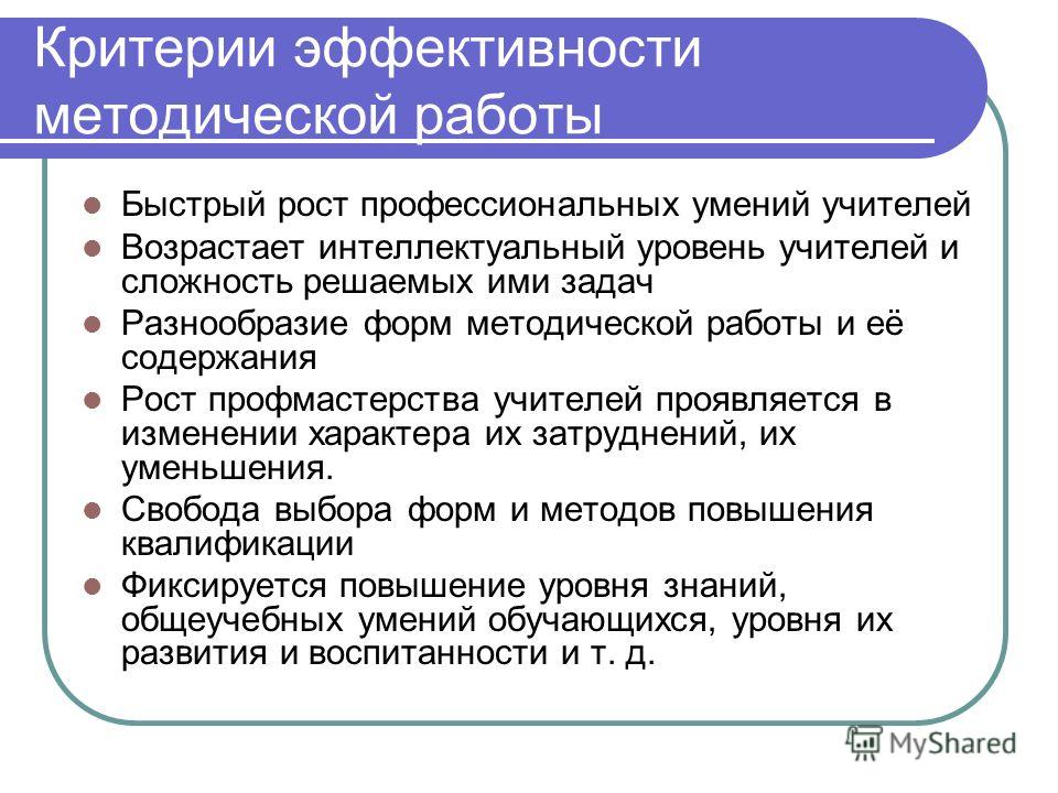 Содержание и критерии результативности методической работы, найти работу уборщица в.омске и график работы 2/2 это как Содержание и критерии результативности методической работы