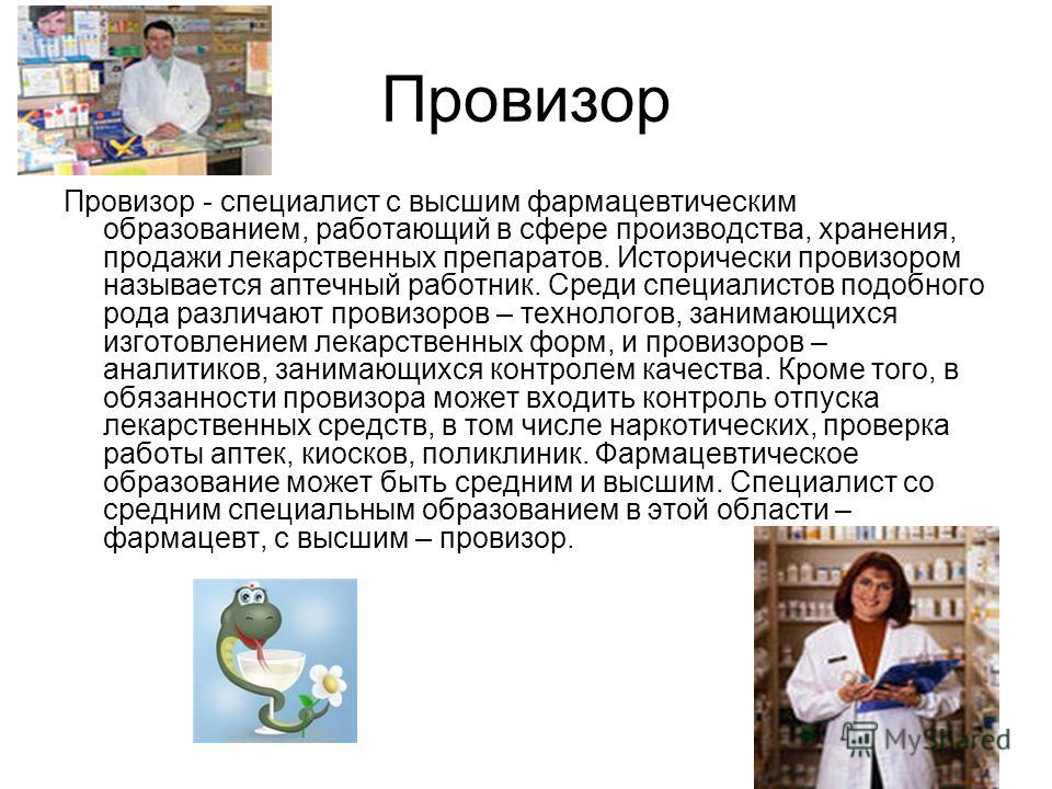 Профессия связанные с контролем Профессия связанные с контролем