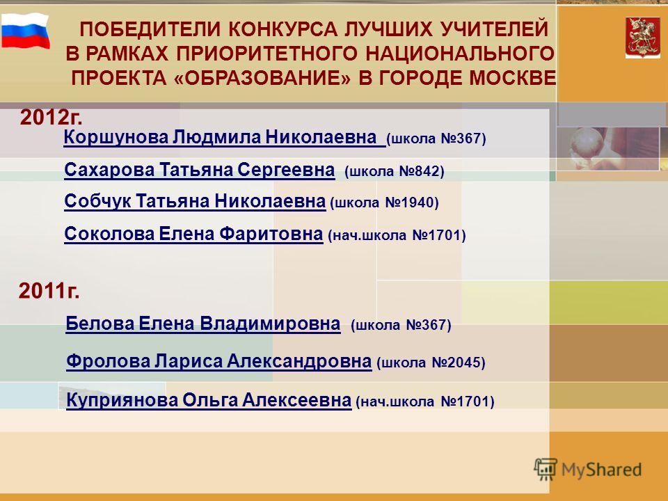 Конкурс для лучших учителей в рамках пнпо Конкурс для лучших учителей в рамках пнпо