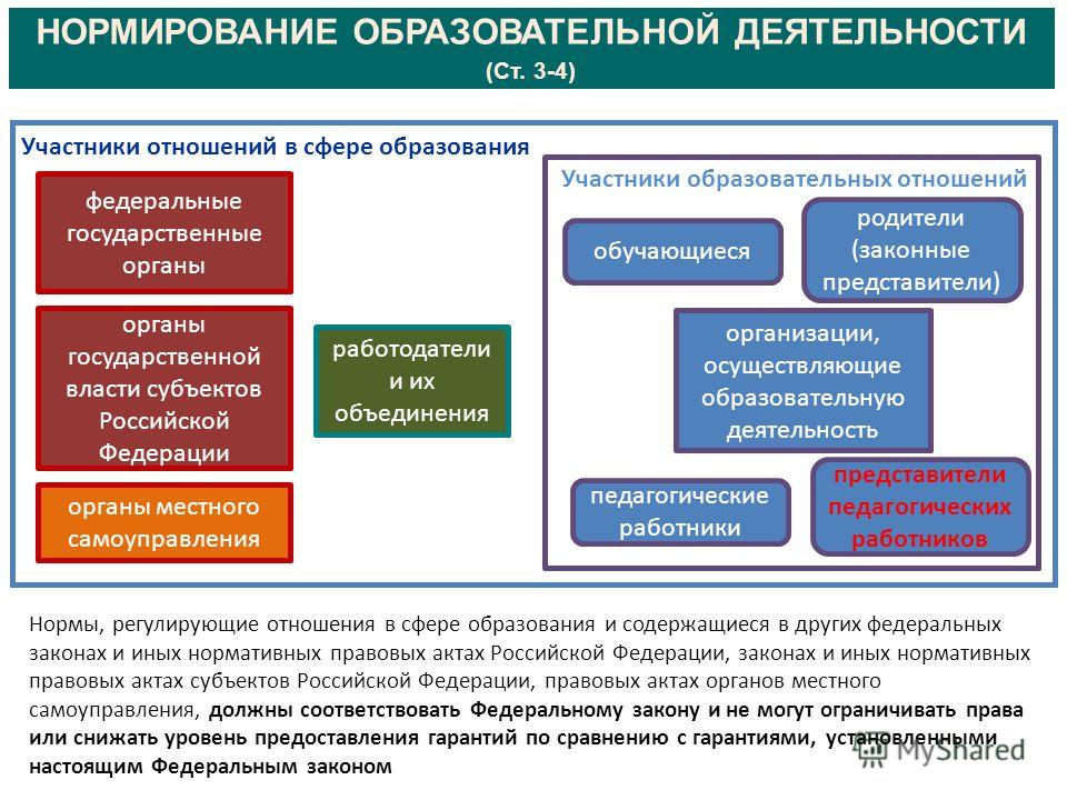 Что такое участники отношений в сфере образования Что такое участники отношений в сфере образования