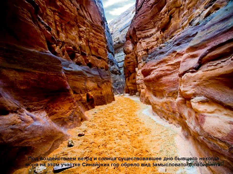 Египетский Цветной каньон Румбур входит в десятку самых больших в мире.